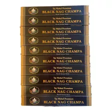 Incensos Indiano - Taj Mahal Black Nag Champa 10 Caixas