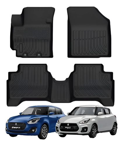 Cubre Pisos Calce Perfecto Suzuki Swift - 3 Piezas