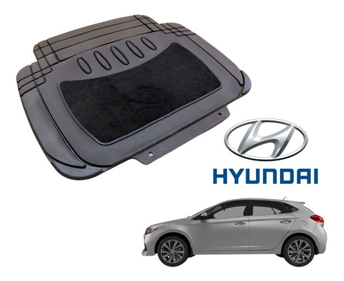 Kit De Tapetes Uso Rudo Para Hyundai Accent Hb Foto 4