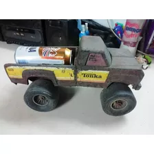 Camioneta Ford Tonka 4x4 Pick Up Hojalata Retro Vintage