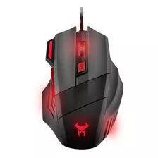 Mouse Gamer Beast Gaming Abysmal Arsenal Tournament Color Negro