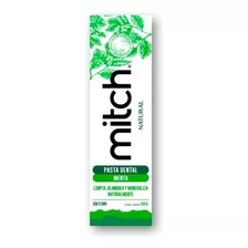 Pasta Dental Mitch Sin Fluor 100% Natural Sabor Menta