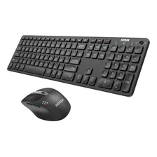 Arteck Teclado Y Mouse Bluetooth Universal Múltiples Juego Y