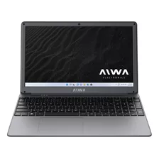 Notebook Core I5 Aiwa 15.6 256gb 8gb Ram Win 11 + Funda Color Gris