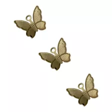 Dije Mariposa 12 X 10mm En Chapa De Oro , 5grs , 17 Pzas