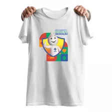 Camiseta Campanha Vacinação Zé Gotinha Sus Vacina Enfermagem