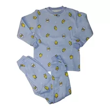 Pijama Niños Afranelado Calentitos (tallas 4 A 10)