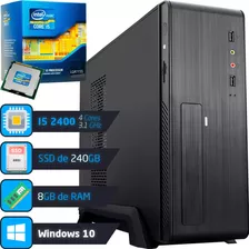 Computador Escritorio Office Windows I5 8gb Ssd 240gb Fonte