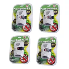 Pack De 4 Repelente Ultrasónico De Plagas Riooex De Raton