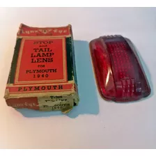 Luz Trasera Plymouth 1940 Original U.s.a. Cristal