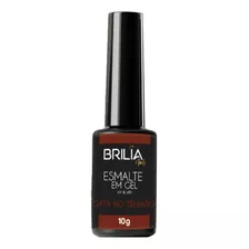 Esmalte Em Gel Brilia Nails Secagem Rápida Em Cabine Cor Gata No Telhado