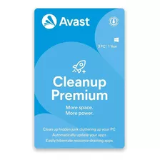 Avast Cleanup Premium 2024 - 3 Pcs - 1 Año - Windows 