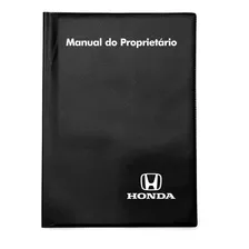 Capa Porta Manual Proprietário Honda Carro