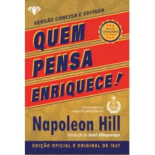 Quem Pensa Enriquece - Livro De Bolso: A Edição Oficial E Original De 1937, De Hill, Napoleon. Editora Cdg Edições E Publicações Eireli, Capa Mole Em Português, 2020