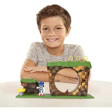 Sonic The Hedgehog Green Hill Zona Playset Com 25 Sonic