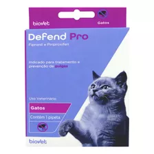 Kit 15 Defend Pro Gatos - Biovet