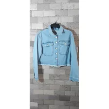 Chaqueta Jeans Tipo Cargo