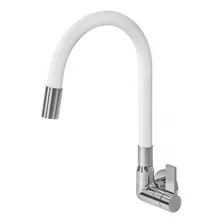 Torneira De Cozinha Monocomando Araújo Metais Gourmet 4168 Branco