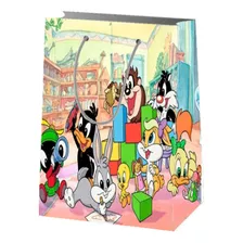 Sacolinha Personalizada Baby Looney Tunes Baby Disney 40 Uni
