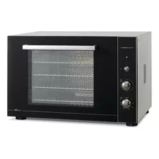 Forno De Bancada Elétrico Fischer Turbo Fast 80l Preto 220v