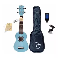 Ukelele Soprano Dy Cuerdas Aquila + Funda + Afinador + Envío