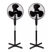 Kit 4 Ventilador Pedestal Pé Sunrays 40cm - 127v 