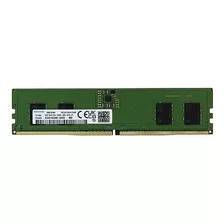 Samsung 8gb (1x8gb) Ddrmhz Pcudimm Sin Búfer Sin Ecc 1rx8