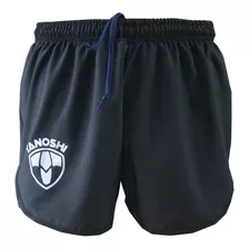 Shorts Corrida Cronom Preta Com Bolso Traseiro Tanoshi