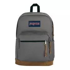 Mochila Jansport Escolar Laptop Right Pack Color Gris