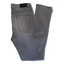 Pantalón Jean Oily Ride Regular Gris Claro 100% Original