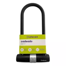 Cadeado Bike Bicicleta U Lock Trava Chave 170x320mm Elleven Cor Preto