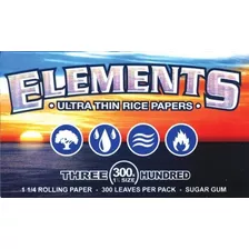 Elements 300 Papel De Liar De Arroz Ultra Fino 1.25 1 1/4, P