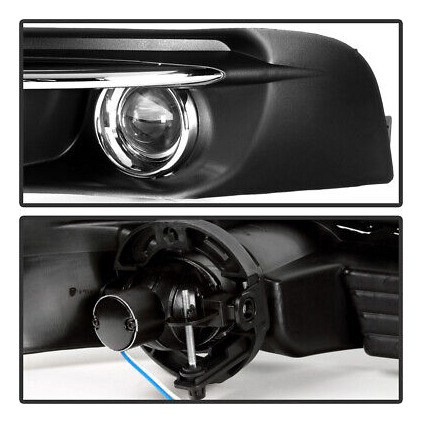 Fit 11-14 Chrysler 200 Bumper Fog Lights Lamps Set W/ Bu Jjd Foto 3