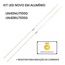 Kit 2 Barras Leds Un40nu7100g Un40ru7100g Un40nu7100