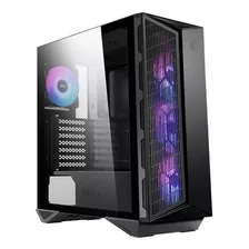 Gabinete Gamer Msi Mpg Gungnir 111r Tg Black 4x120mm Argb