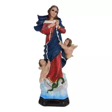 Virgen Maria Desatanudos De 31 Cm. 