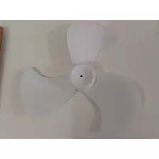 Paleta De Ventilador Blanca De 45 Cm Eje 8mm