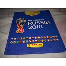 Álbum De Cromos Panini Rusia 2018 Lleno Pasta Dura 