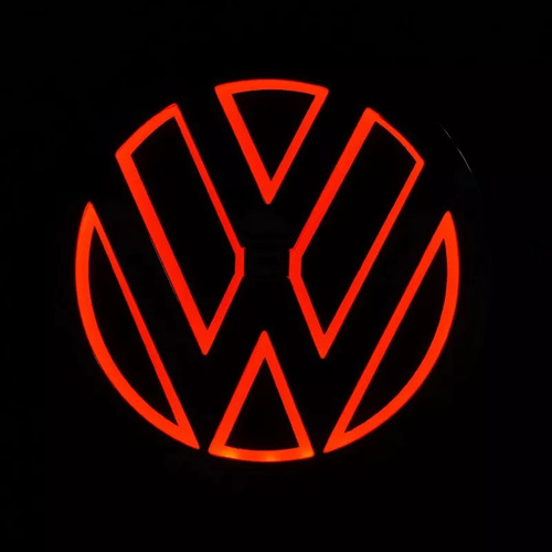 Adecuado Para El Logotipo Led De Cola 5d De Volkswagen 11cm Foto 2