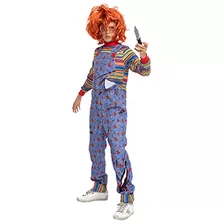 Spooktacular Creations Disfraz De Chucky De Halloween Para N