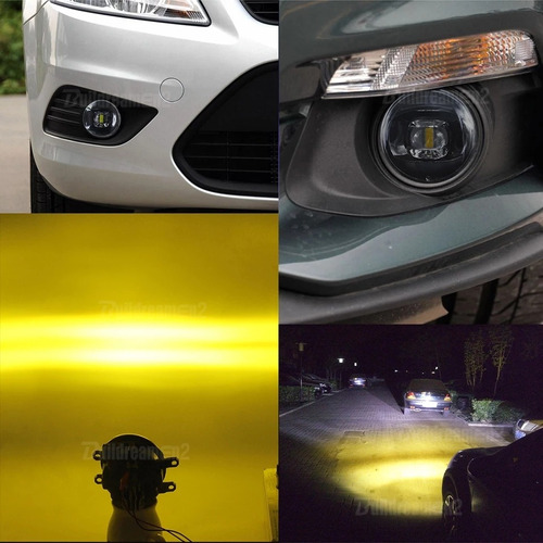 Faros Niebla Led Lupa 7d 3000k Toyota Tacoma 2012 Al 2020 Foto 4