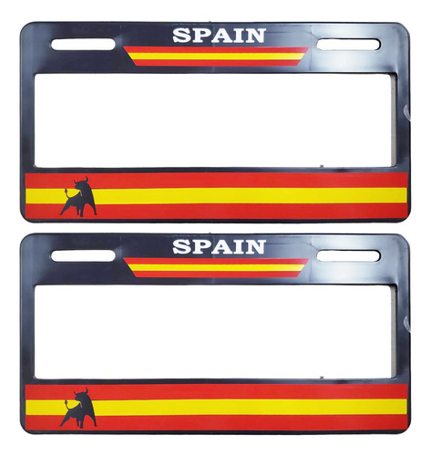 Set 2 Portaplacas Universal Aut/camioneta Europeo Multimarca Foto 5