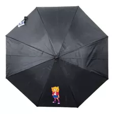 Guarda Chuva Infantil Preto Automático Novo