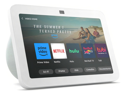 Echo Show 8 3ra Gen Mod 2023 Audio Espacial Blanco Glaciar