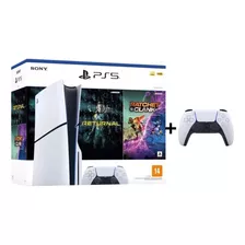 Console Playstation 5 Slim Fisico -2 Controles Ps5 Nacional Nota Fiscal 