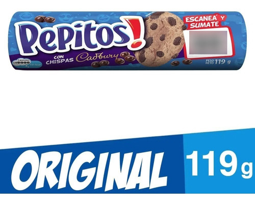 Galletitas Pepitos Original Chips Chocolate - Mejor Precio