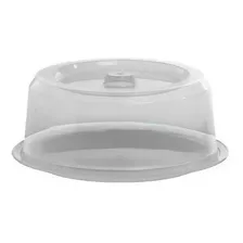 Campana Plato Bandeja Plastico Porta Torta Cubretorta 27 Cm