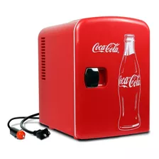 Mini Refrigerador 6 Latas Coca-cola Ac / Dc 