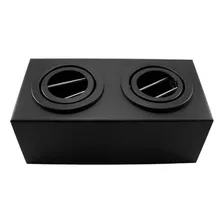 Iluminar Ambiente Spot Plafon Sobrepor Box Par20 Duplo Direcionável Preto