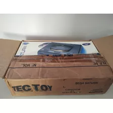 Sega Saturno Long Box Completo Com Nota Fiscal Tectoy Raro